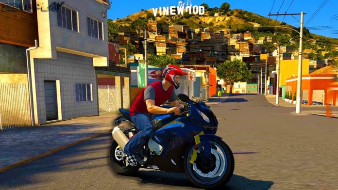 FUGA DA POLICIA DE MOTO DE TRILHA #gta5 #gta #games #jogos #gtarp #fug